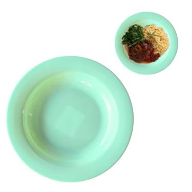 Imagem de Jogo 12 Pratos Fundo 23cm em Melamina Colorido (Verde)