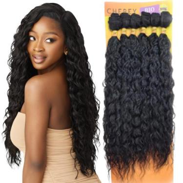 Imagem de Cabelo Aplique Colocação Entrelace Bio Orgânico Cacheado May - bbless,