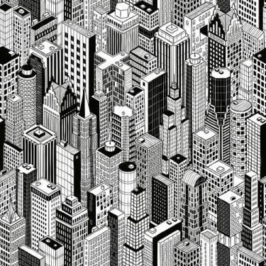 Imagem de Papel de Parede Adesivo Mosaico Pedras Cubos Moderno Quarto Sala de Es