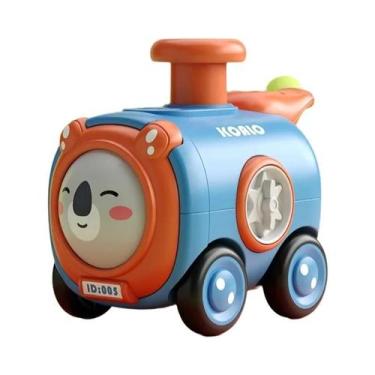 Imagem de Brinquedo de Trem Infantil com Inércia - Mini Apito para Crianças de 1