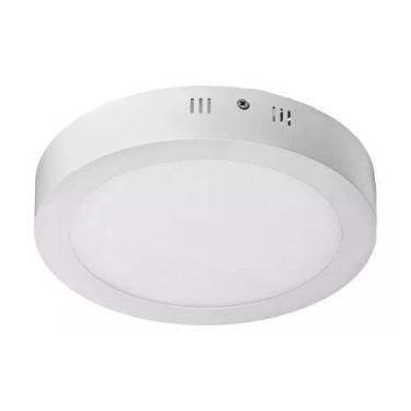 Imagem de Luminária Painel Plafon Redondo Sobrepor LED 18W Luz Branca - Mundo Th