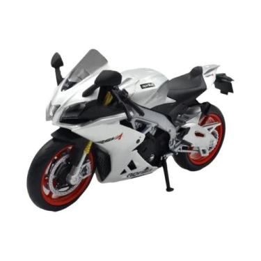 Imagem de Modelo De Carro De Brinquedo Em Liga Metálica Aprilia RSV4RR1000 Escal
