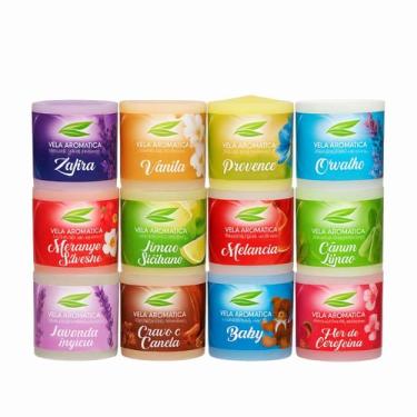 Imagem de 2 Velas Aromáticas 120g Cheirinho de Aconchego Silvestre Frutadas - Ar