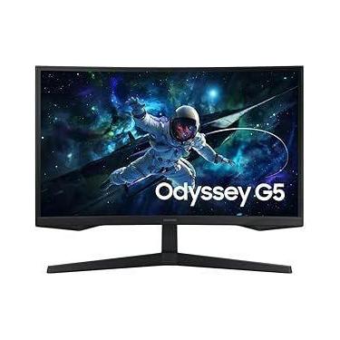 Imagem de Monitor samsung 27" gamer odyssey g5 led/va ls27cg552elmzd