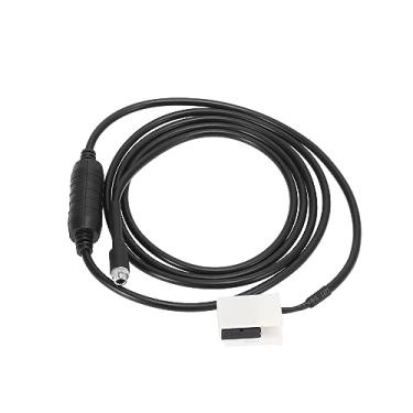 Imagem de X AUTOHAUX Conector fêmea de carro cabo adaptador de entrada de áudio AUX de 3,5 mm para BMW 750Li 2006-2008