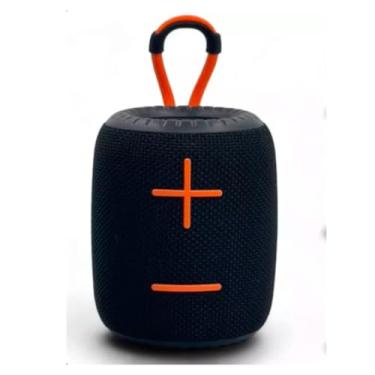 Imagem de Caixa de Som Portátil Bluetooth TWS, À Prova D'água, LED, 5W, USB, Preto