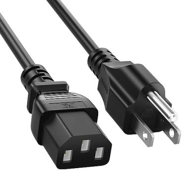 Imagem de QYD Cabo De Alimentação Ca 1,2 M (4 Pés) Com 3 Pinos, Compatível Panela Pressão Elétrica Instant Pot, Duo, Rice Quick Substituição Para Máquina Leite Soja, 1 Unidade