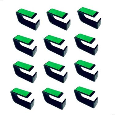 Imagem de Passa fio Kit de 4 até 16 peças Organizador De Cabos para Esconder Fios embaixo de Mesa Setup Gamer Home Office Decor (16)