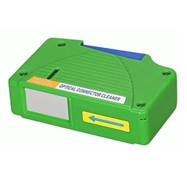 Imagem de NewMainOne Limpador De Conectores Fibra Óptica, Caixa Limpeza Ftth Para 1,25 Mm/2,5 Mm, Fc, Sc, Lc, Mu, Faces Finais St E Ópticos, Cotonete Antiestático Com Mais 500 Vezes (Verde)