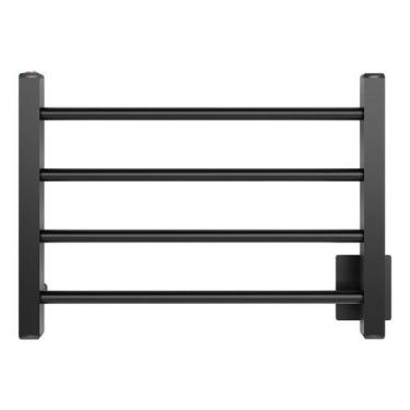 Imagem de Toalheiro Térmico 1 Toalha Bivolt Preto Fio Oculto Direito - Aiello