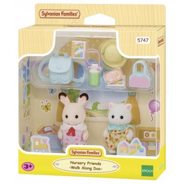 Imagem de Bonecos Sylvanian Families - Amigos do jardim da infancia - Caminhando juntos EPOCH MAGIA