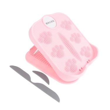 Imagem de MotiveTech Placa de Inclinação de Panturrilha Dobrável para Homens E Mulheres, Maca Profissional de Panturrilha para Maior Flexibilidade Do Tornozelo, Rosa