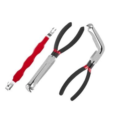 Imagem de Generic Desconecção elétrica Plier Remover ferramenta aço carbono Auto SUV Profissional Confort Handle, Reto E Dobra