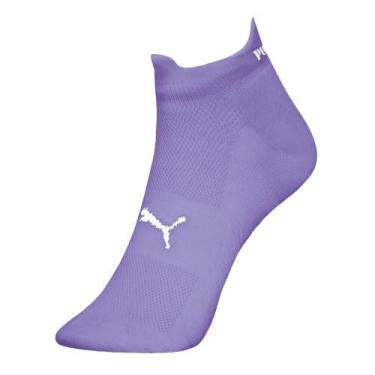 Imagem de Meia Puma Dry Esportiva Sapatilha 34/38, Ultra violeta, 34-38