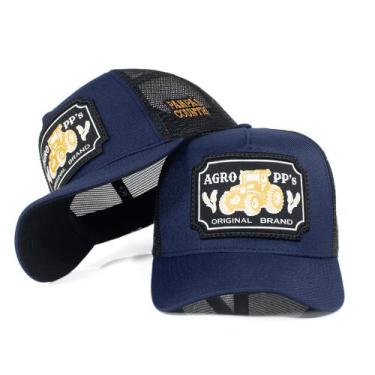 Imagem de Boné Linha Country Agro Trucker Telinha Ajustável Masculino Feminino P