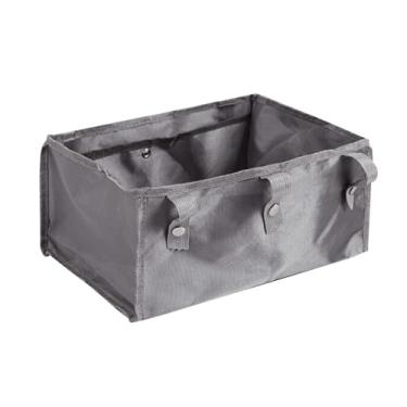 Imagem de Kokiya Bolsa para andador sob o assento para andador de quatro rodas, acessórios para dobrável, bolsa sob o assento para itens essenciais, copos, idosos e, Cinza