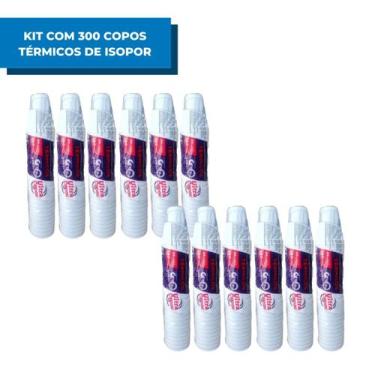 Imagem de Copo Térmico Isopor Ultra Bebidas Quentes Café Chocolate Vinho Chá Que