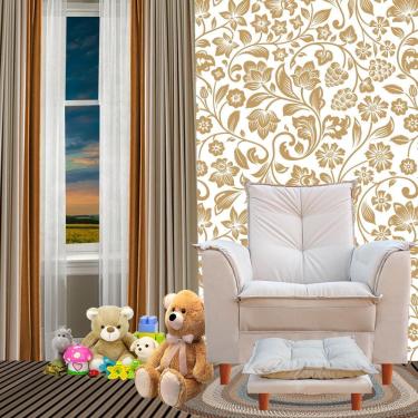 Imagem de Poltrona Amamentação Sala De Estar Maria Puff e Almofada Bege Claro