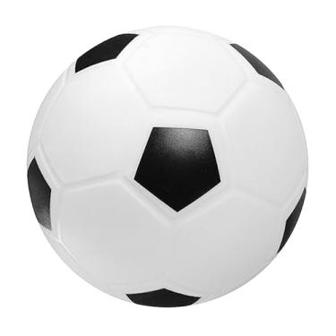 Imagem de Almencla Bola esportiva para crianças, brinquedos para áreas internas e externas, bola de playground leve e portátil, bolas pequenas macias para lembrancinhas, Futebol Liso 18cm