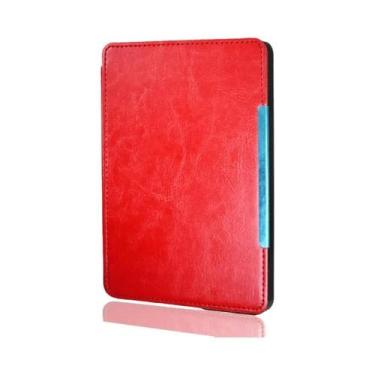 Imagem de Capa De Couro Para Amazon Kindle 4 5ª Geração Com Fecho Magnético D011