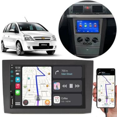 Imagem de Central Multimídia MP5 7" CarPlay Android Auto Chevrolet Meriva 2003 a