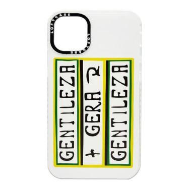 Imagem de Capa Loft Case para iPhone 12 12 Pro Gentileza, Transparente