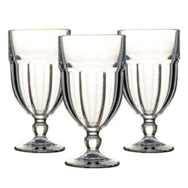 Imagem de Kit 6 Taças de Vidro Jade 450ml Elegantes para Drinks - ORIGINAL