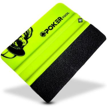 Imagem de Espátula Envelopamento Retangular com Feltro Anti Risco Insulfilm Ades