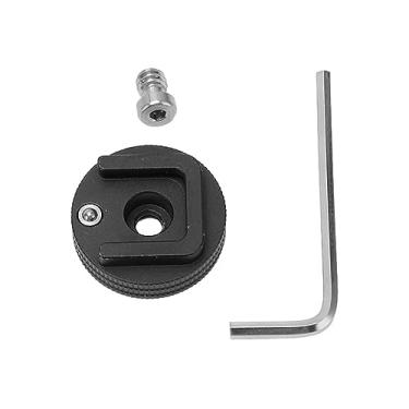 Imagem de Acouto Adaptador de Montagem de Sapata Fria de 1/4 pol. Com Chave Inglesa - Gaiola de Câmera para Montagem Em Sapata Fria de Liga de Alumínio, tripé, Bastão de Selfie e Equipamento - Design