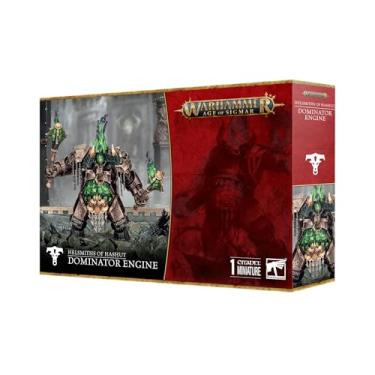 Imagem de Warhammer Age of Sigmar Dominator Engine – Plastic Daemon-Infused War Machine Miniature Kit, 57 Components, 80mm Round Base – Unpainted