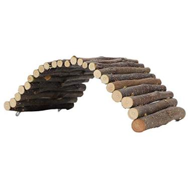 Imagem de Zerodis Ponte de Hamster Produtos para Animais de Estimação Suprimentos para Animais de Estimação Pequenos Gaiolas Pequenas para Pequenos Brinquedo para Moer Dentes Rampa de Exercícios para Hamsters