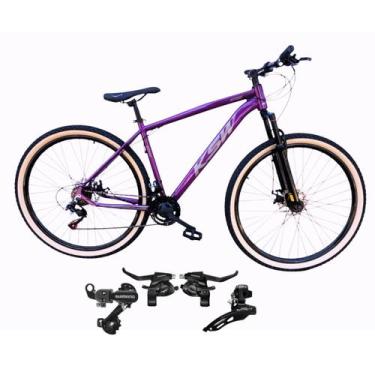 Imagem de Bicicleta Ksw Xlt Aro 29 21v Freios Mecanicos Cambios Shimano Mais Tro