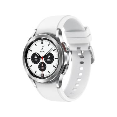 Imagem de Smartwatch Samsung Galaxy Watch4 Classic LTE 42mm Prata 16GB