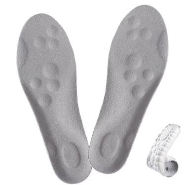 Imagem de Palmilha Ortopedica Ergonomica Anatomica Calçado Tenis Sapato Atividade Fisica Academia Exercicio Caminhada Corrida