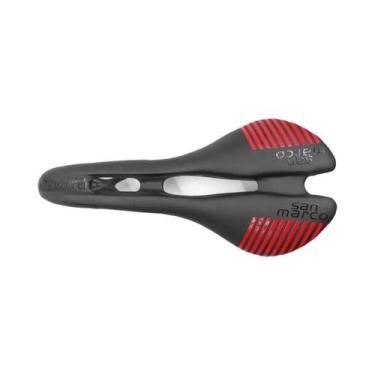 Imagem de Selim De Bicicleta De Carbono Unissex San Marco Aspide Confortável Par