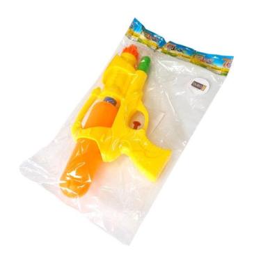 Imagem de Kit 6 Pistola Arminha Water Gun Lança Água Brinquedo 23cm - Ya Huang T