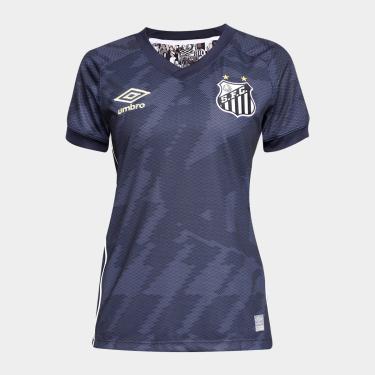 Imagem de Camisa Santos III 21/22 s/n° Torcedor Umbro Feminina-Feminino