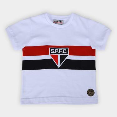 Imagem de Camisa Infantil São Paulo Retrô 1970 Athleta-Unissex