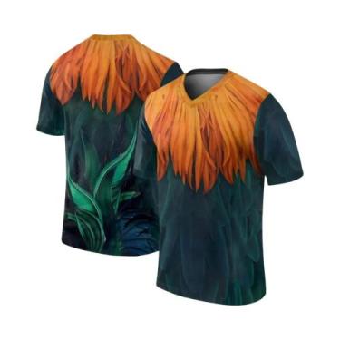 Imagem de Camiseta Masculina 3D Moana Maui Para Fantasia De Halloween, Moda De V