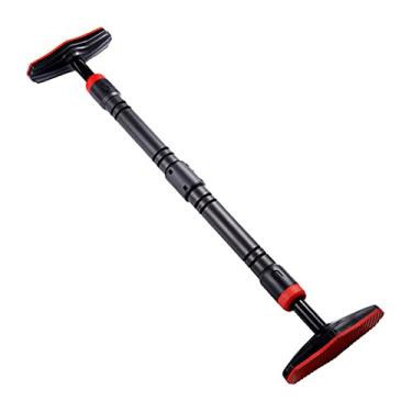 Imagem de Portal Barra de Tração Aço Moldura Porta Flexão Braço Instalação Sem Parafuso Treino Força