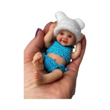 Imagem de Boneca Mini De Silicone Lavável De 6 Polegadas Menino Menina Toque Mac