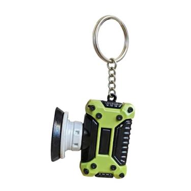 Imagem de MotiveTech Chaveiro Mini Esmerilhadeira Angular, Pingente de Esmerilhadeira, Enfeite para Mochila, Ornamento, Leve, Chaveiro Original para Presente de