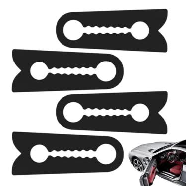 Imagem de Shakven Amortecedor Para Porta De Automóvel - Kit Com 4 Peças Silencioso Absorvedor De Impacto | Redução De Ruído Do Amortecedor Da Porta Do | Para Motoristas Mecânicos E Manutenção