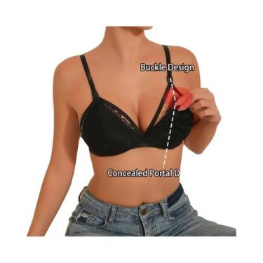 Imagem de Sutiã De Amamentação Com Abertura Frontal Sem Aros Anti-Flacidez Para 