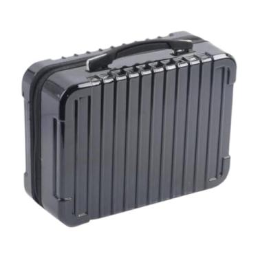 Imagem de Yunhgft Bolsa de Transporte para Controle Remoto Compatível com Transmissor de Aeromodelo, à Prova de Choque, com Fechamento em Zíper Preto para /7/eto7