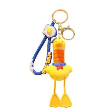 Imagem de Chaveiro Creative Sailor Duck PVC+Alloy para todas as idades - Yiweisa