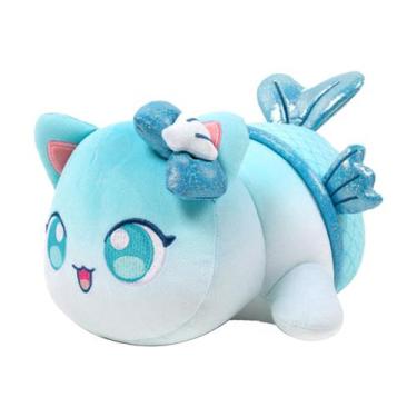 Imagem de Brinquedo de pelúcia Mermaid Cat Fantasy Collection 25cm - Azul - Gloo