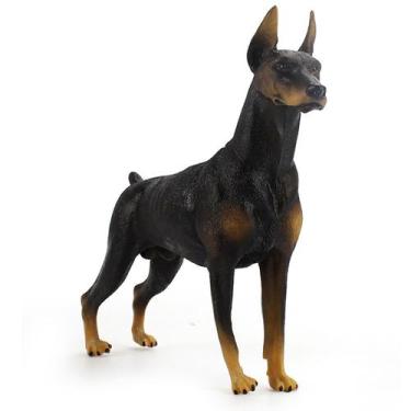 Imagem de Ornamento decorativo Sajy Dobermann PVC Action Figure 15,5 cm - Gloome