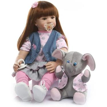 Imagem de Boneca Reborn TERABITHIA Princess Toddler 60 cm com roupas