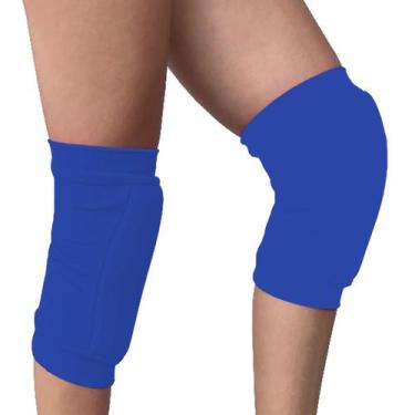 Imagem de Joelheira para Ginástica Ritmica Azul Royal Dicat, M
